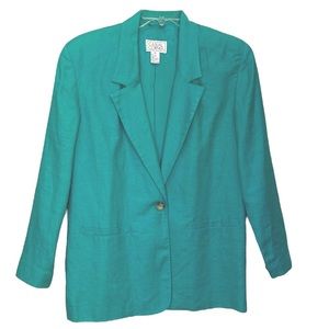 Casual Corner Linen Blazer